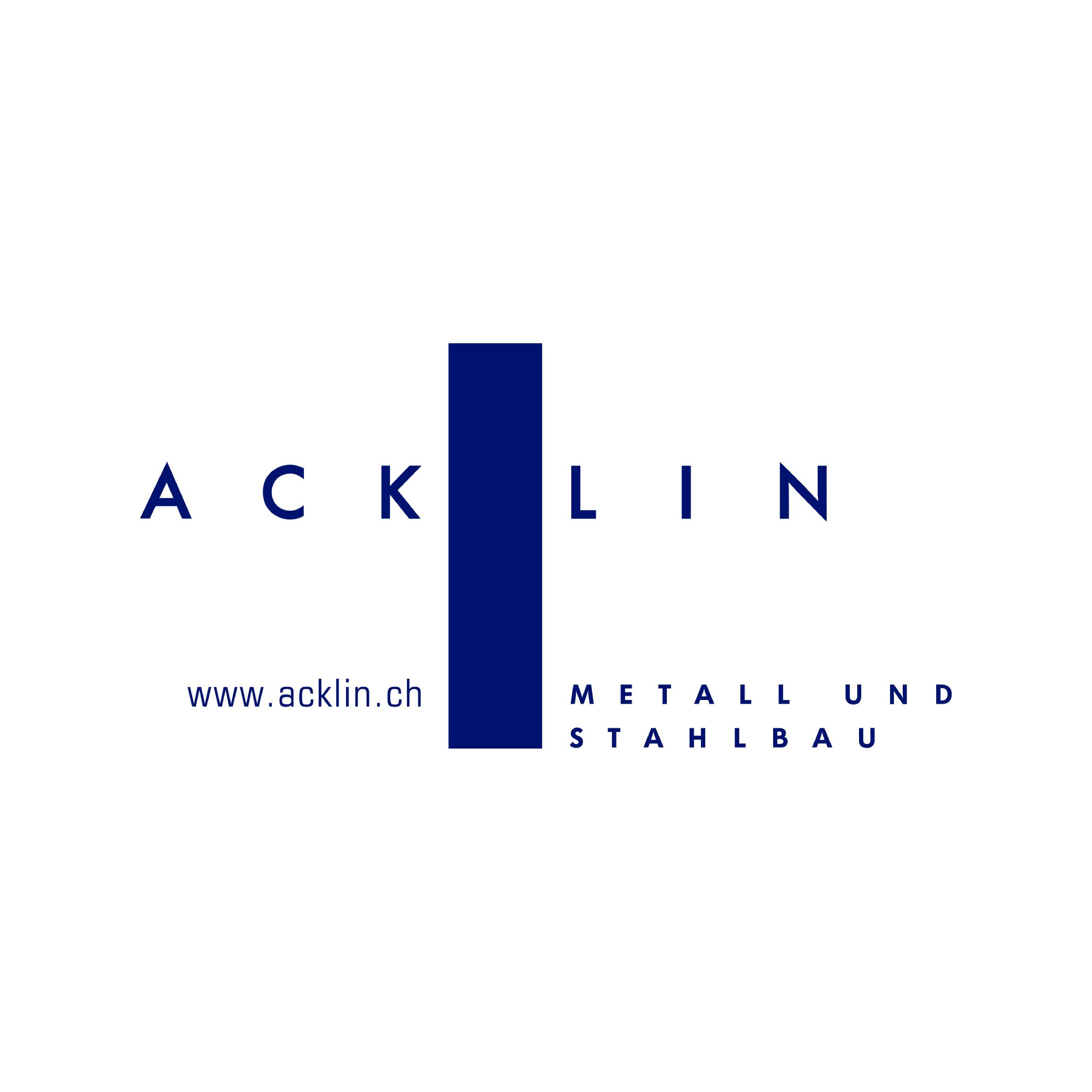 Logo Acklin Metall- und Stahlbau AG